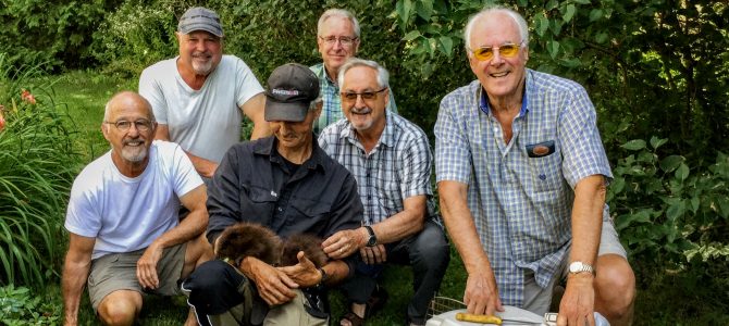 The Dunany Beaver Team: one Trapper, four Sentinels and a Coordinator.